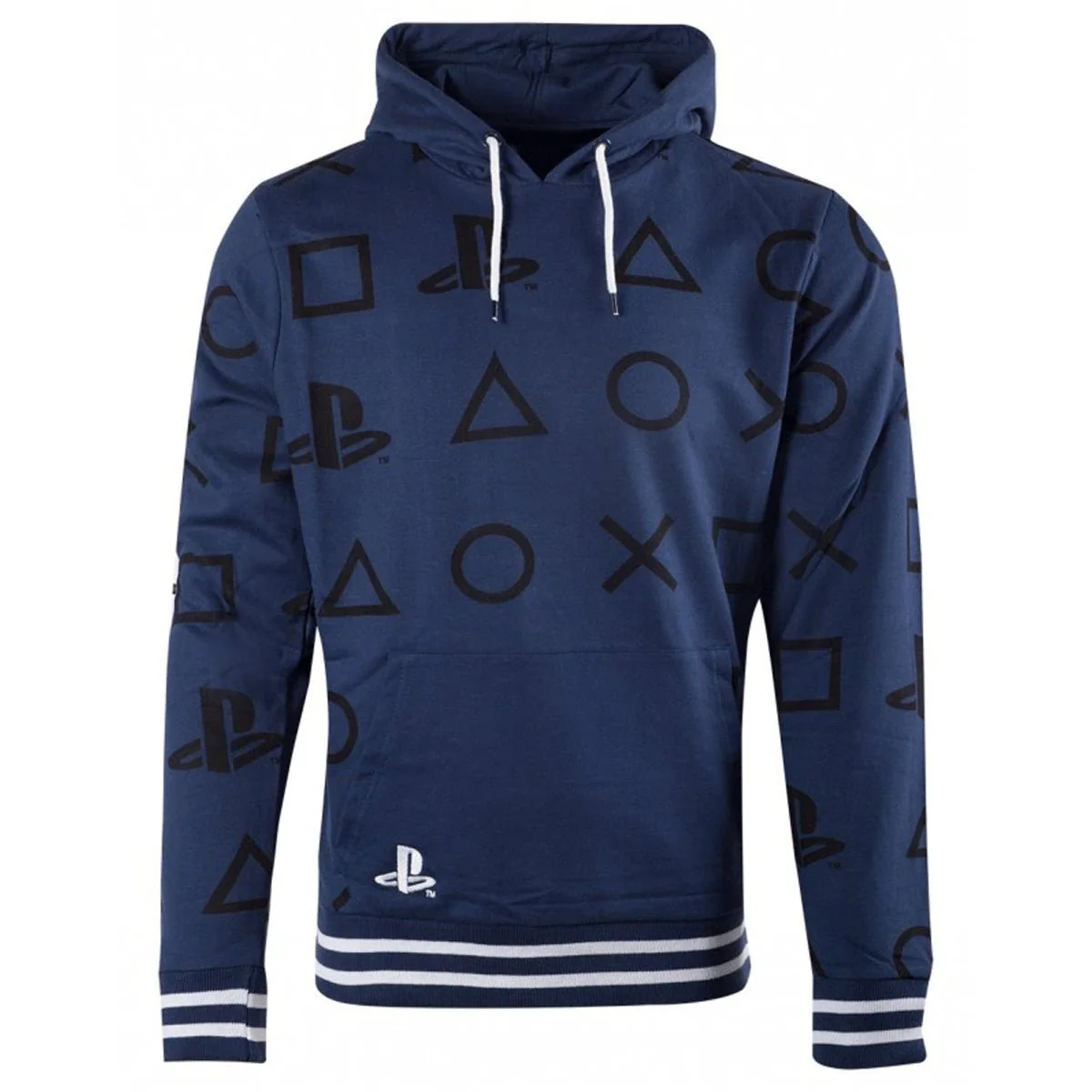 Playstation Symbols Blue Hoodie - Image 5