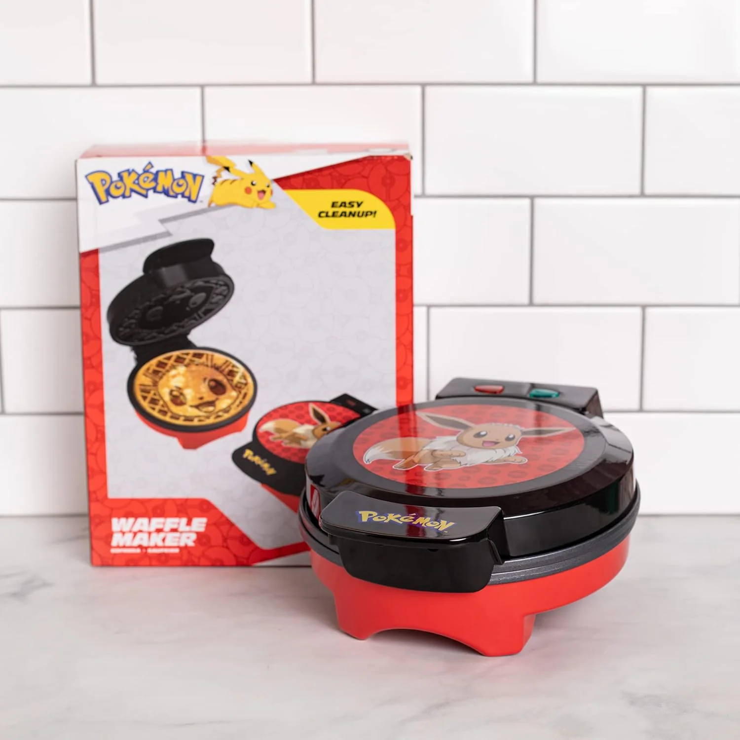 Pokémon Eevee Electronic Waffle Maker - Image 4