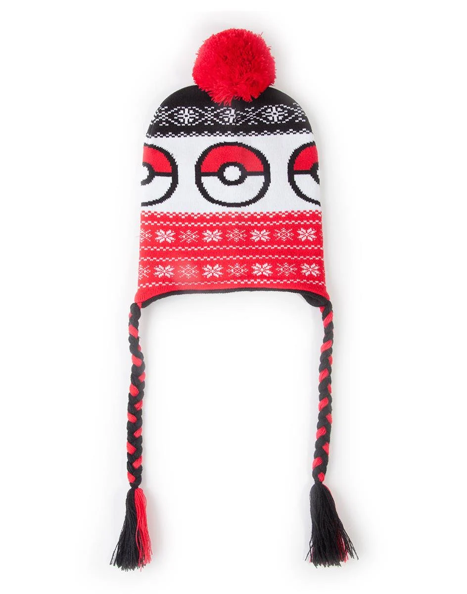 Pokemon Pokeball Sherpa Beanie - Image 2