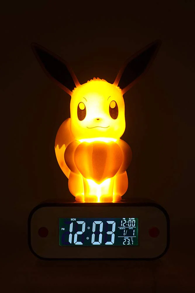 Pokemon Sleeping Eevee Radio Alarm Clock - Image 5