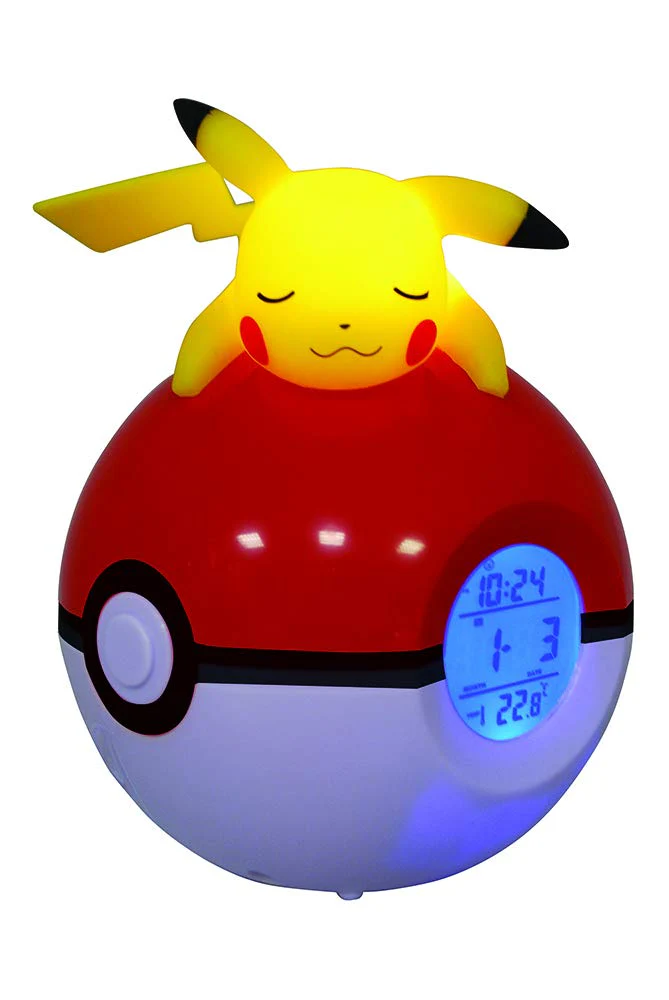 Pokemon Sleeping Pikachu Radio Alarm Clock - Image 2