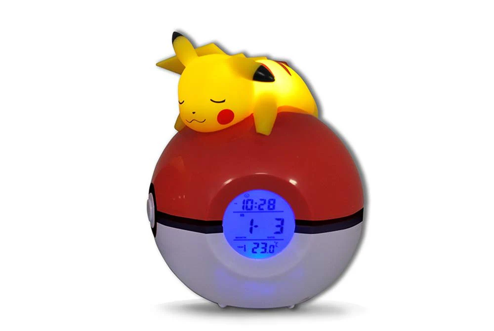 Pokemon Sleeping Pikachu Radio Alarm Clock - Image 3