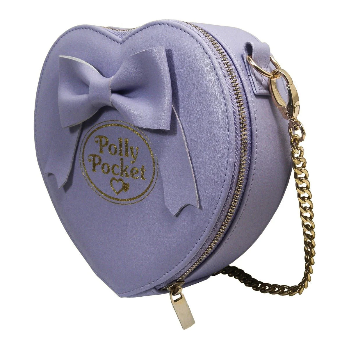 Polly Pocket Purple Bow Cross Body Handbag - Image 2