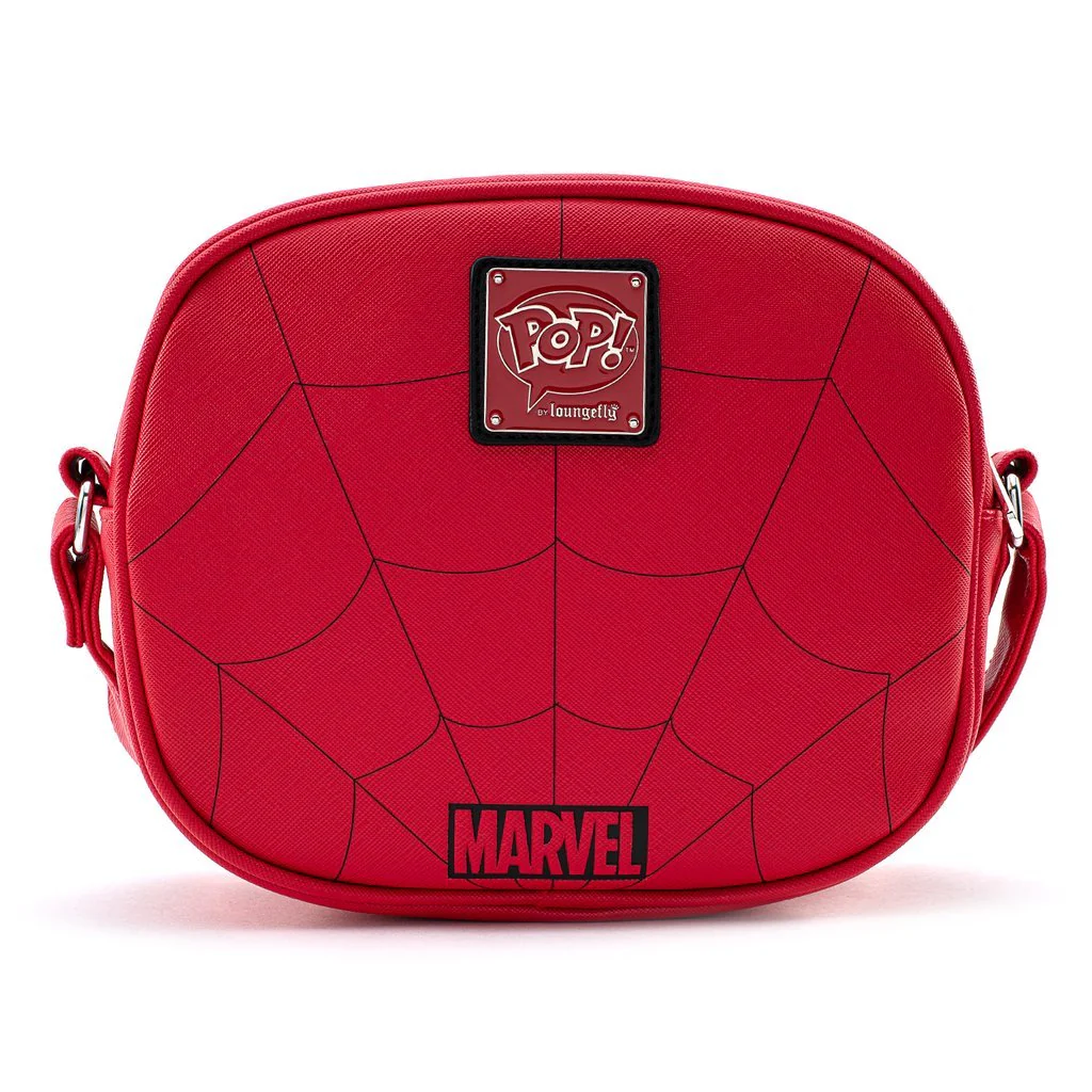 Pop! by Loungefly x Marvel Spider-Man Pin Collector Crossbody Bag - Image 4