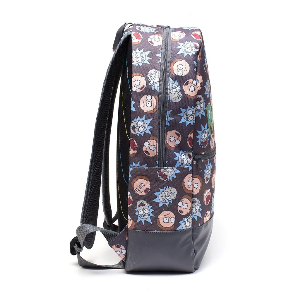 Rick and Morty Face Print Backpack - Image 2