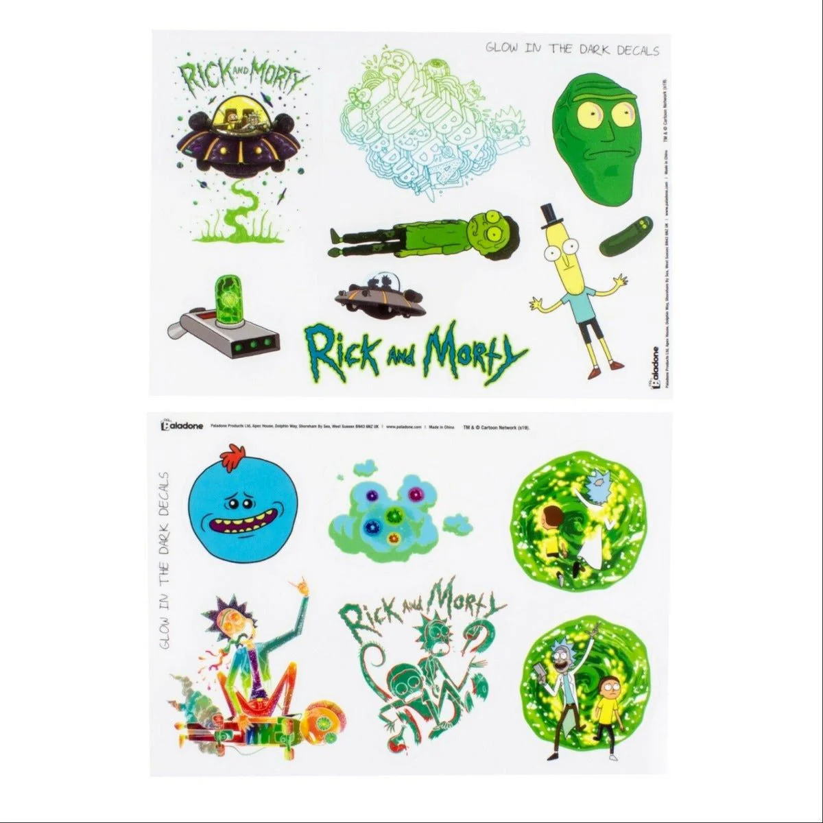 Rick and Morty Gadget Decals - Image 2