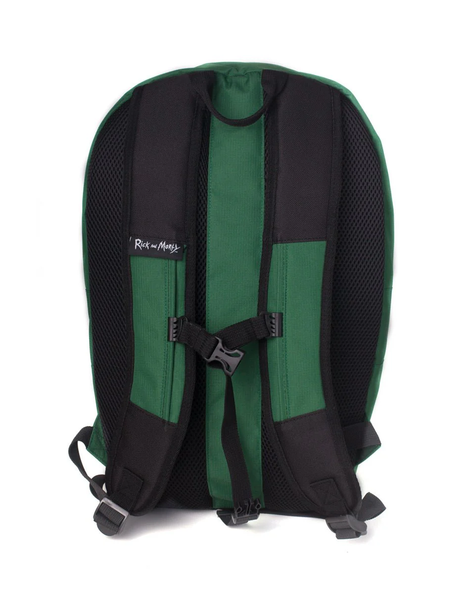 Rick and Morty Pickle Rick Shaped Backpack - Image 4