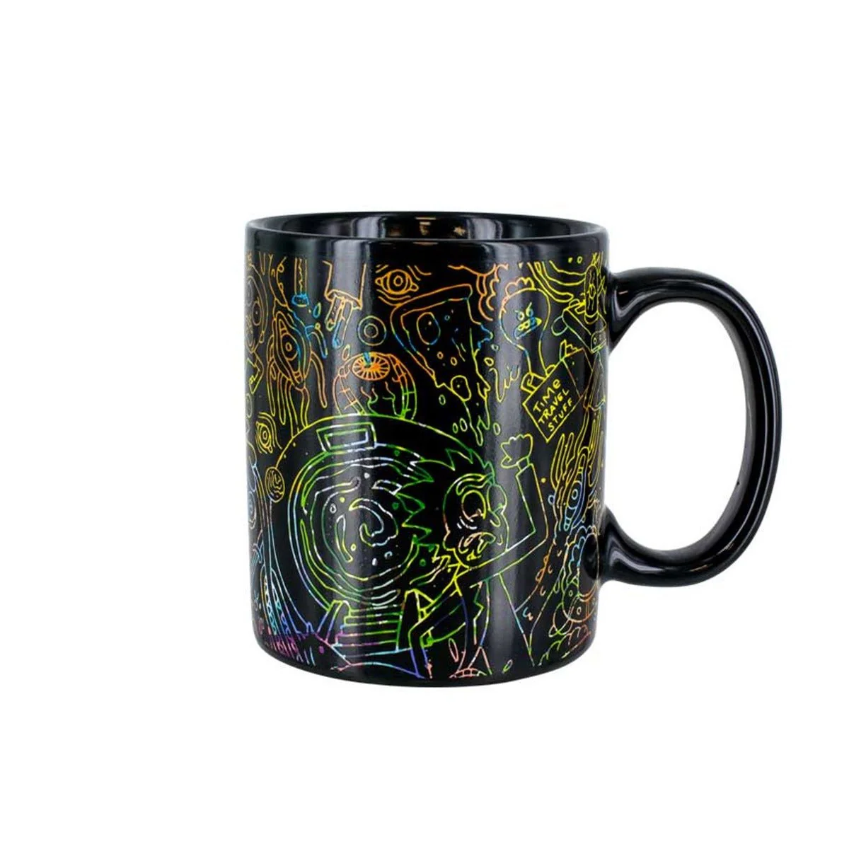 Rick and Morty Portal Heat Changing Mug - Image 2