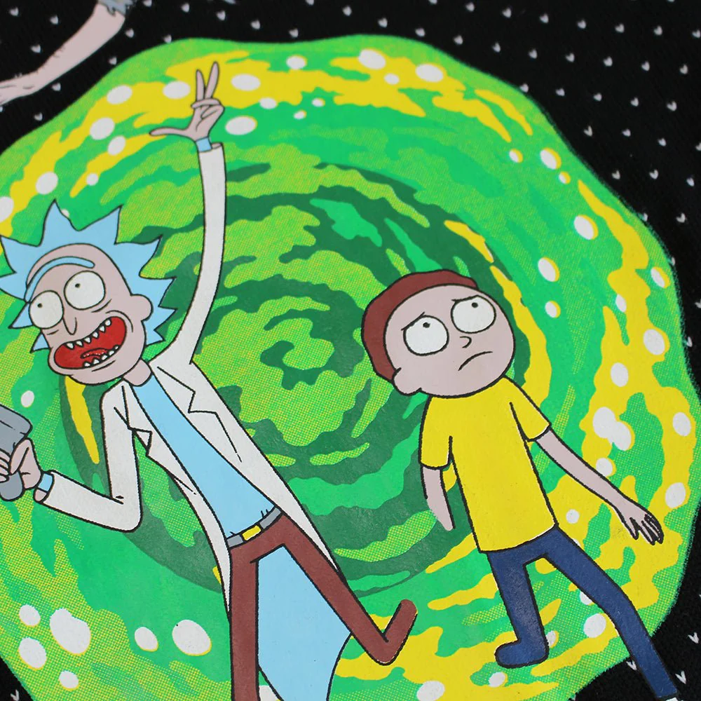 Rick and Morty Portal Knitted Christmas Jumper / Sweater - Image 5
