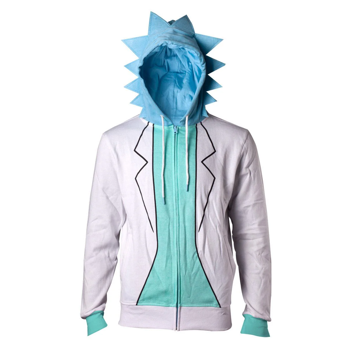 Rick and Morty - Rick Sanchez Costume Hoodie - Image 8