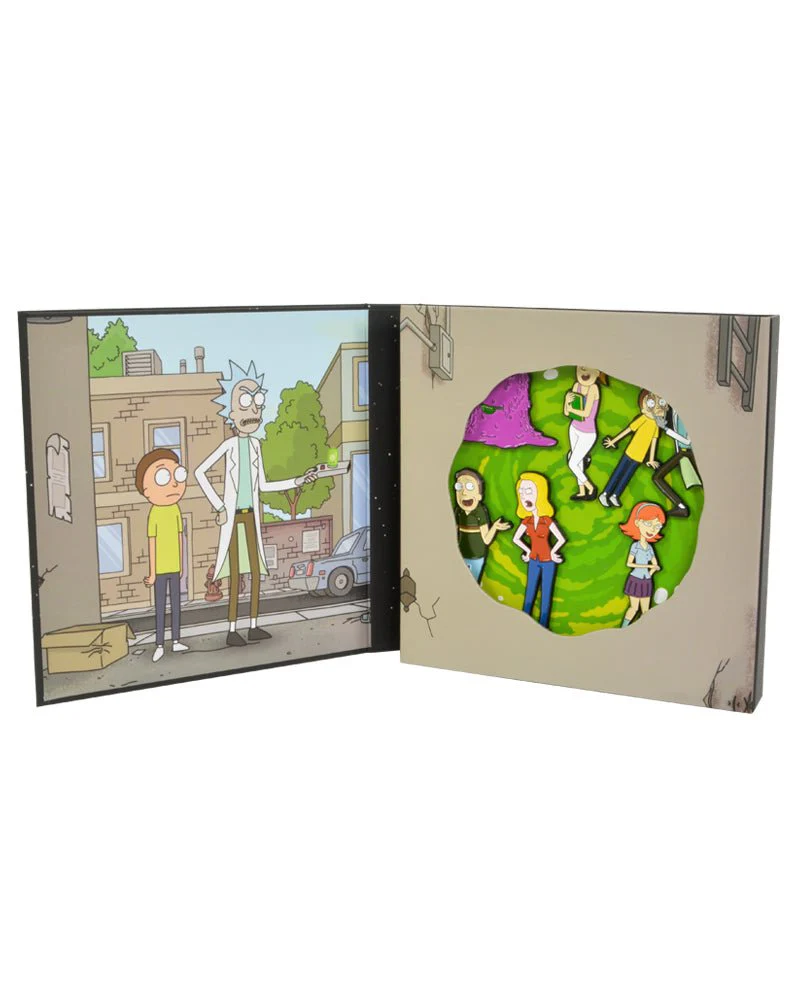 Rick and Morty S01E01 Pin Badge Set - Image 3