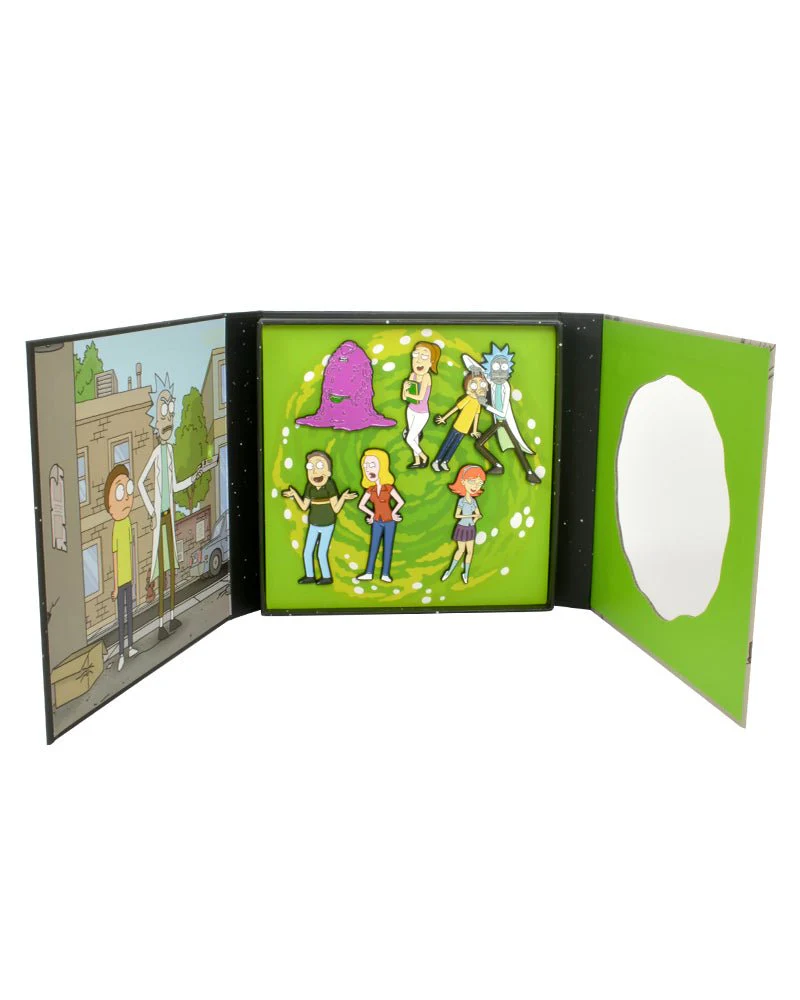 Rick and Morty S01E01 Pin Badge Set - Image 4