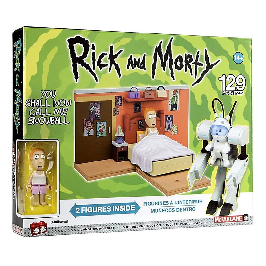 Rick and Morty "You Shall Now Call Me Snowball" Construction Set - Image 2