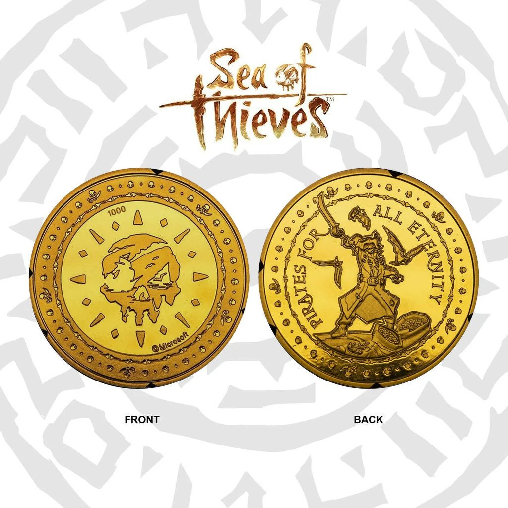 Sea of Thieves Limited Edition Collectors Coin - Gold - Image 2