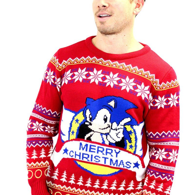 Sonic the Hedgehog Classic Christmas Jumper / Sweater - Image 3