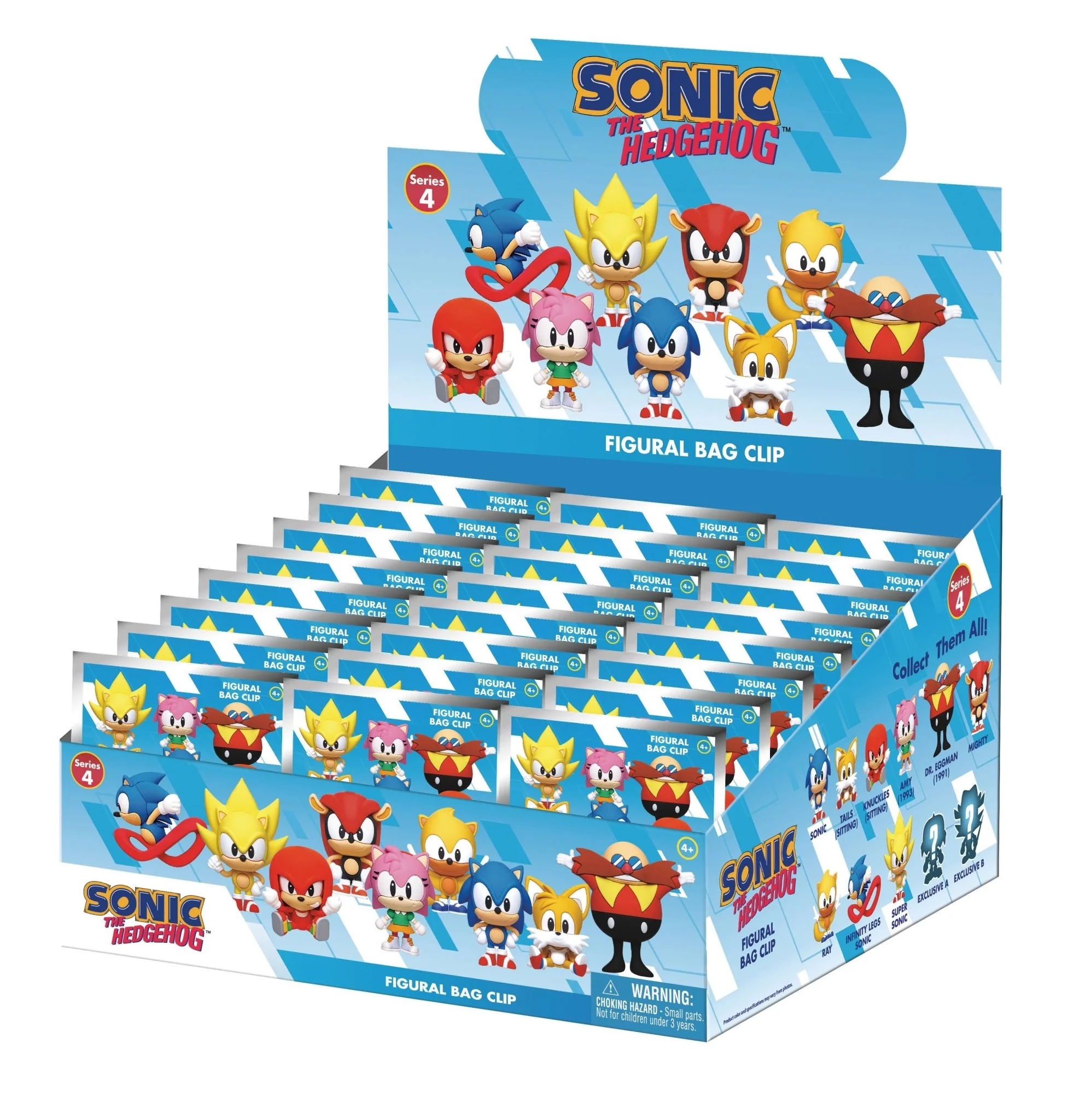 Sonic the Hedgehog Series 4 Blind Bag Mystery Bag Clip - Image 2