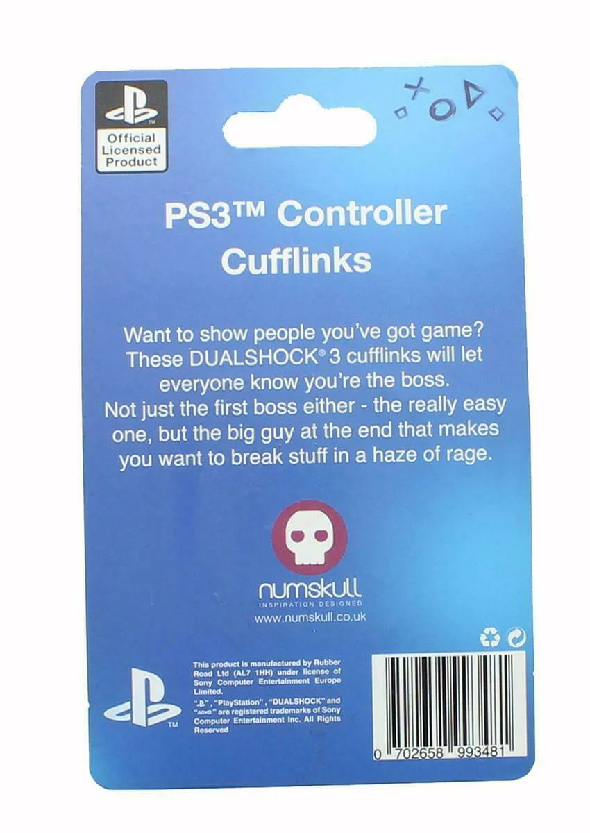 Sony Playstation Dual Shock Controller Cufflinks - Image 4