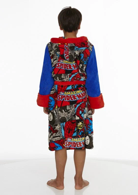 Spider-Man Kids Bath Robe - Image 3