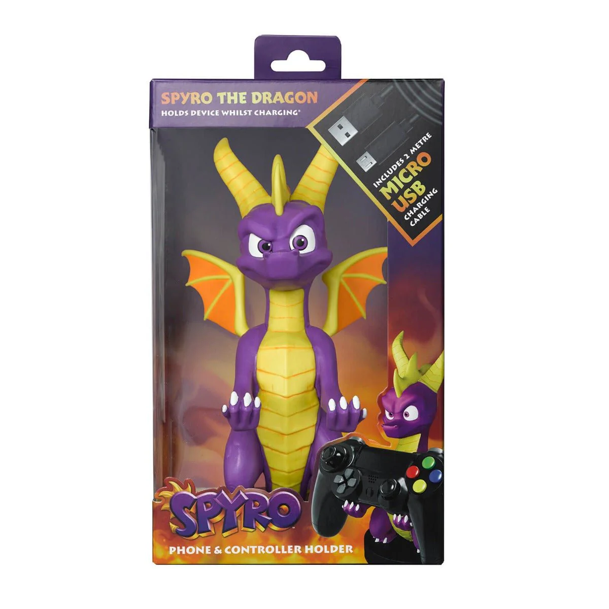 Spyro the Dragon Cable Guy Controller & Smartphone Stand - Image 5