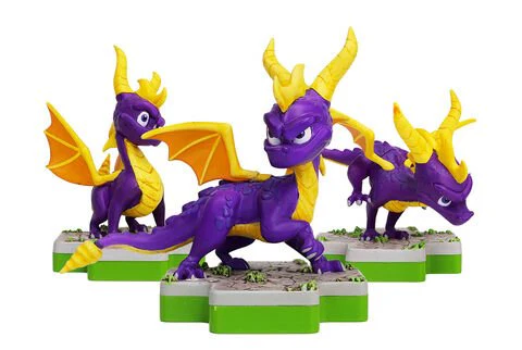 Spyro the Dragon Tokatu Trilogy Collectors Box - 3 Figure Pack - Image 2