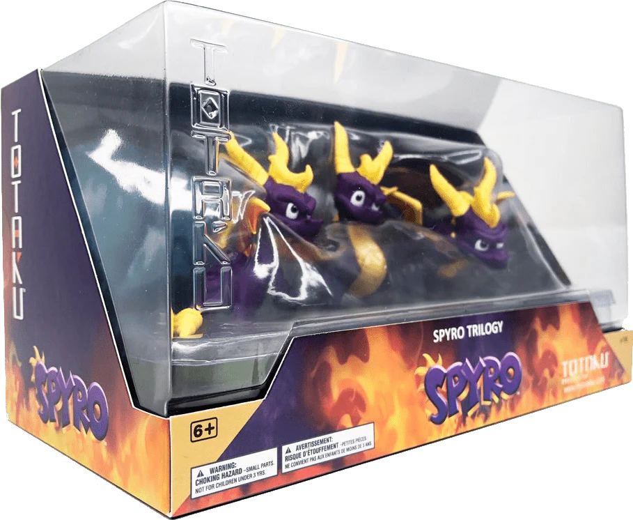 Spyro the Dragon Tokatu Trilogy Collectors Box - 3 Figure Pack - Image 6