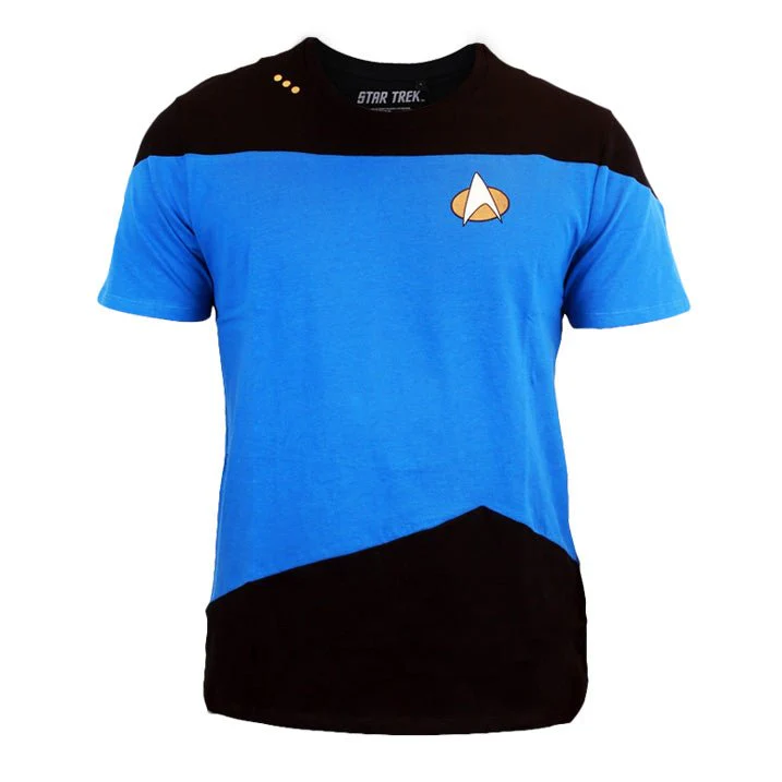 Star Trek TNG Uniform T-Shirt - Image 14