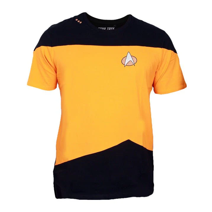 Star Trek TNG Uniform T-Shirt - Image 7