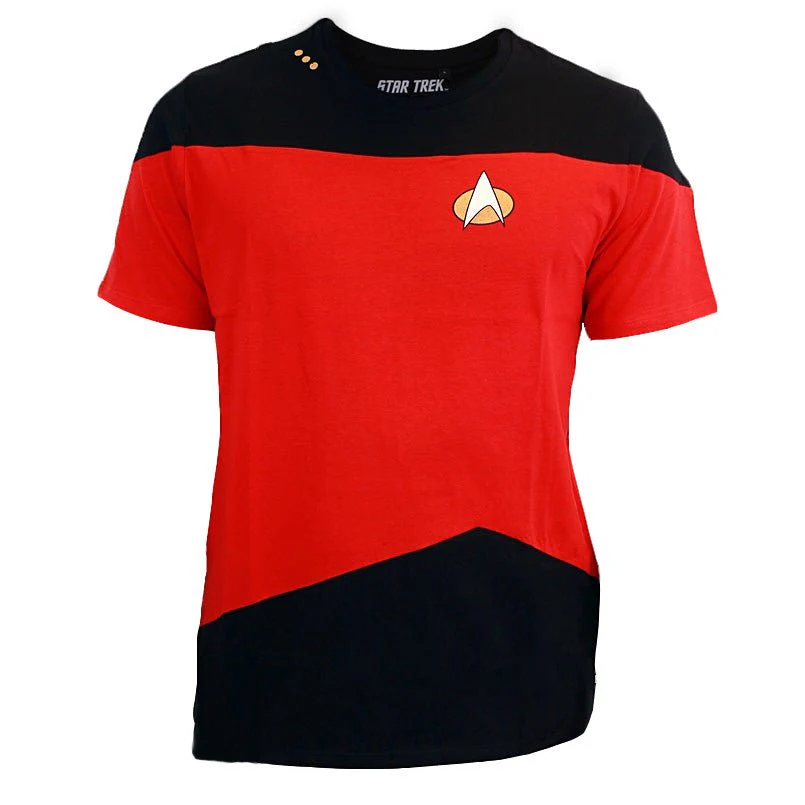 Star Trek TNG Uniform T-Shirt - Image 9