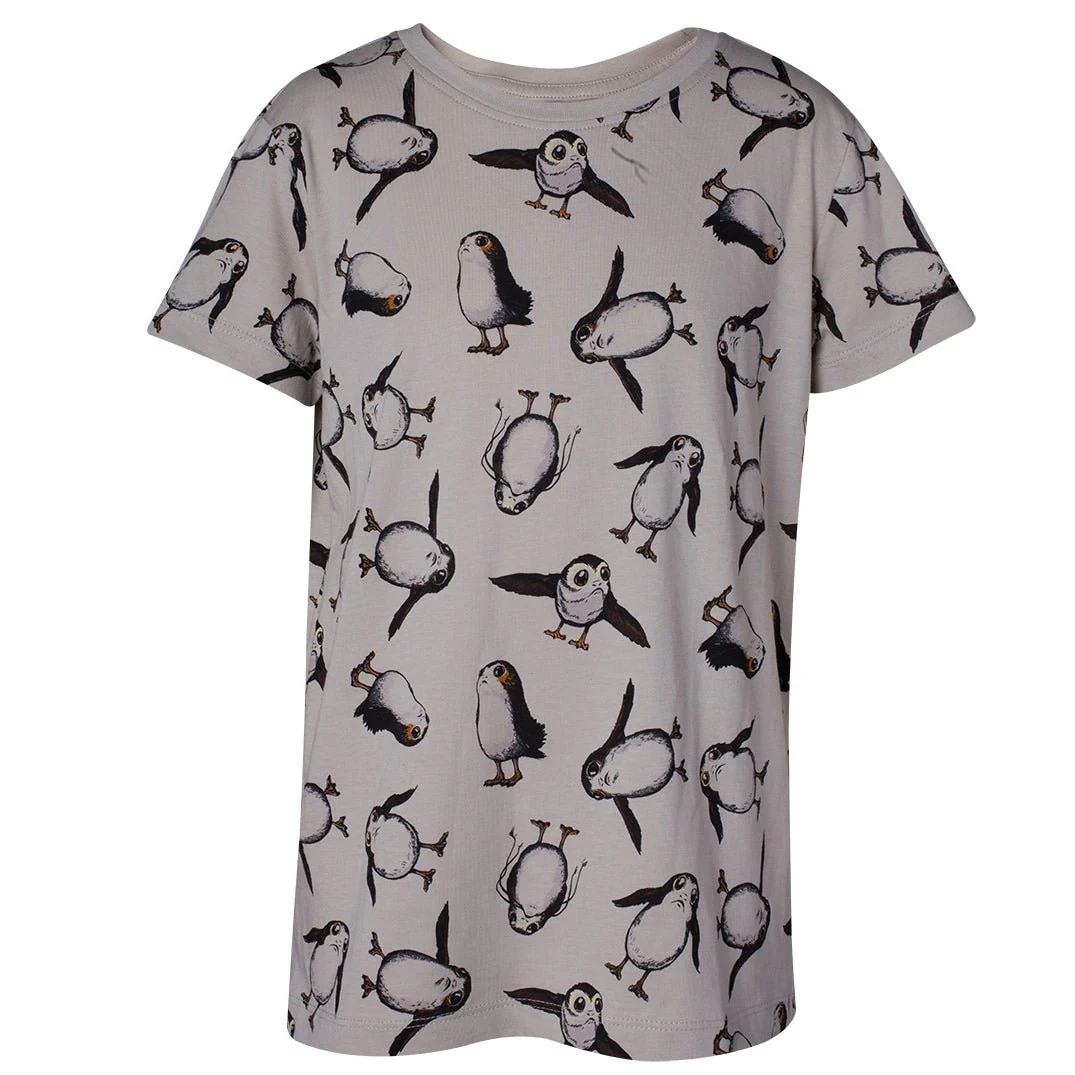 Star Wars All Over Print Kids Porg T-Shirt - Image 4