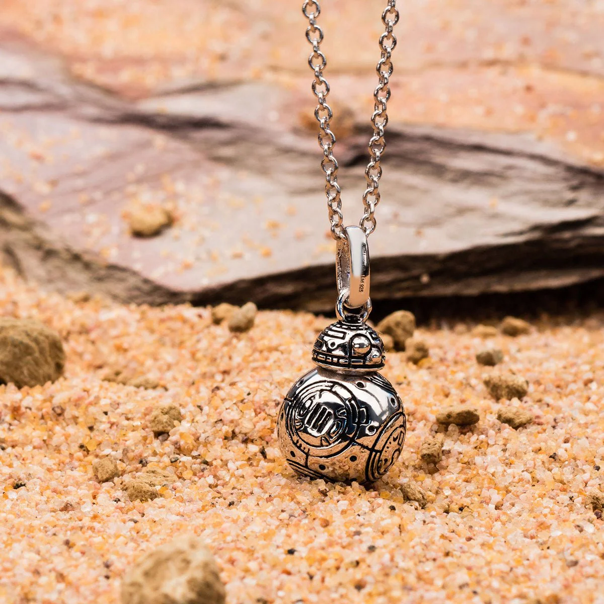 Star Wars BB-8 Sterling Silver Pendant - Image 4
