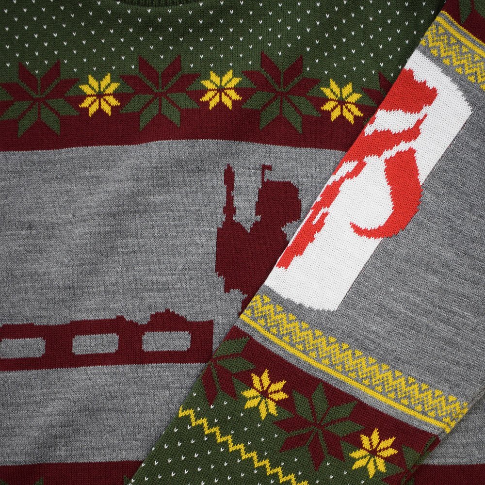 Star Wars Boba Fett Knitted Christmas Jumper / Sweater - Image 3