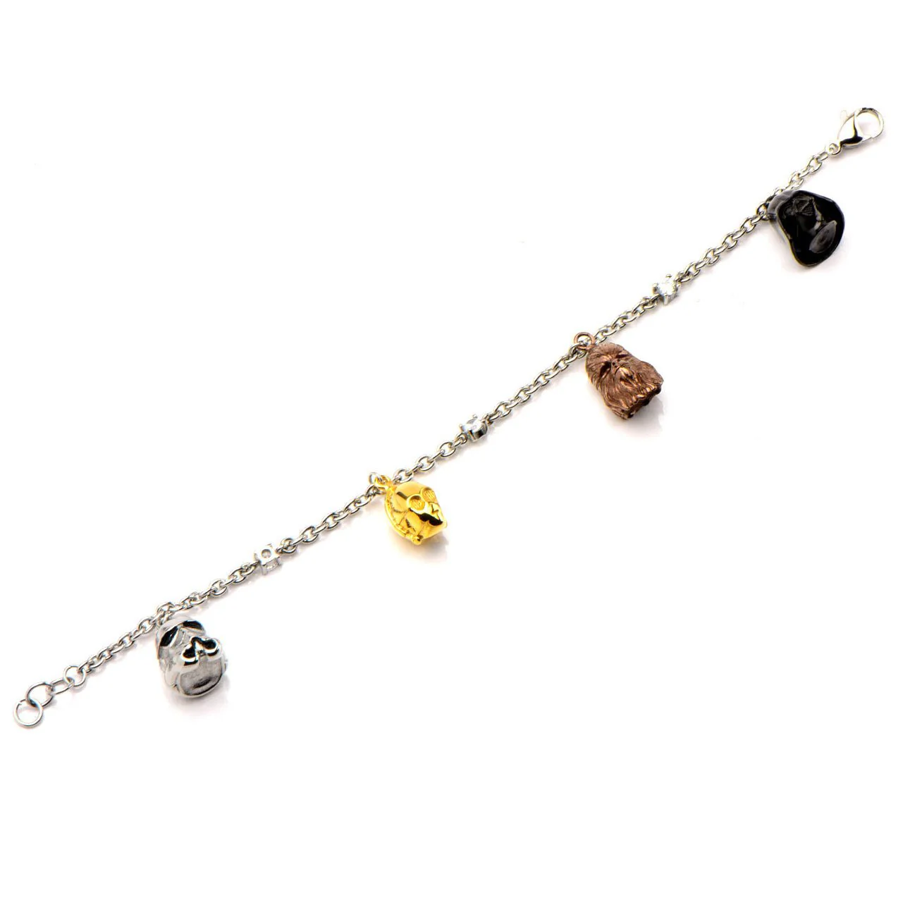Star Wars Character Heads Charm Bracelet - Image 2
