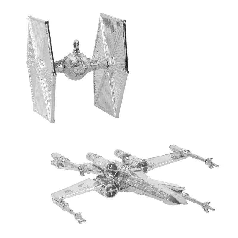 Star Wars Christmas Tree Ornaments - Silver (Set of 6) - Image 4