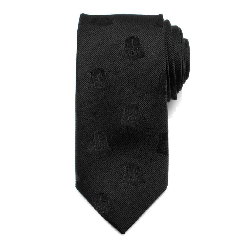 Star Wars Darth Vader Black Silk Tie - Image 2