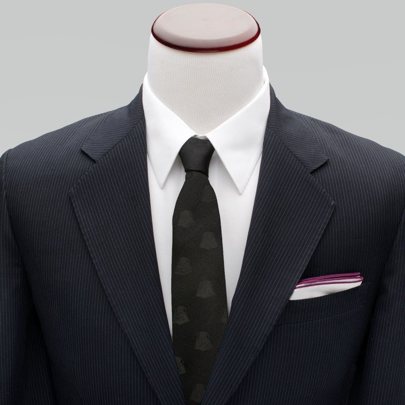 Star Wars Darth Vader Black Silk Tie - Image 3