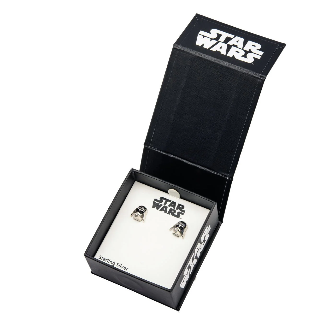 Star Wars Darth Vader Sterling Silver Earrings - Image 3