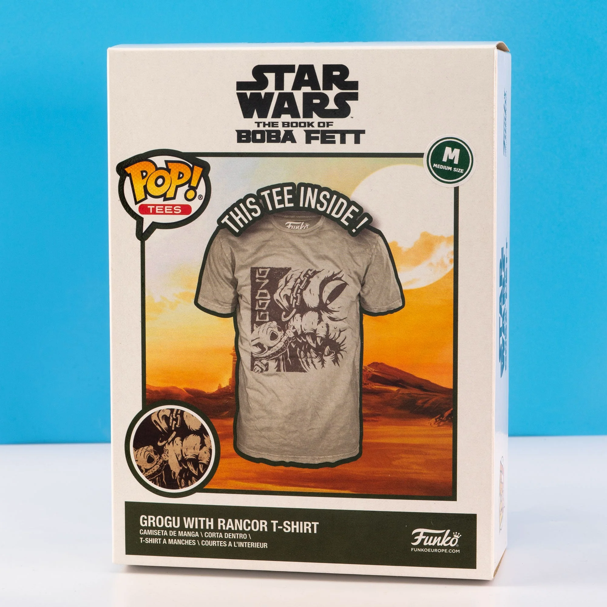 Star Wars Grogu with Rancor Funko Boxed Tee - Image 2