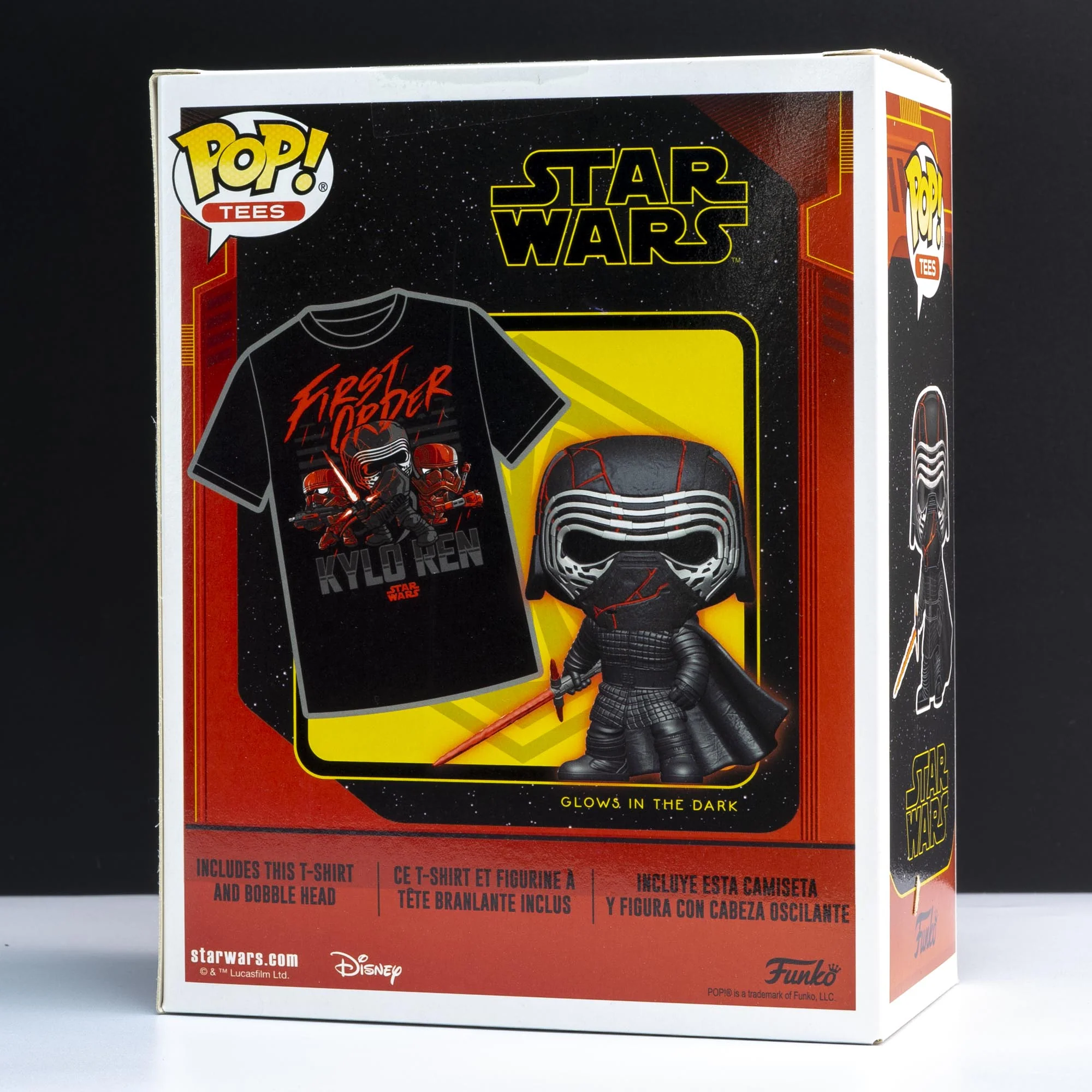 Star Wars Kylo Ren Rise of Skywalker Pop! Vinyl and Tee Set - Image 2