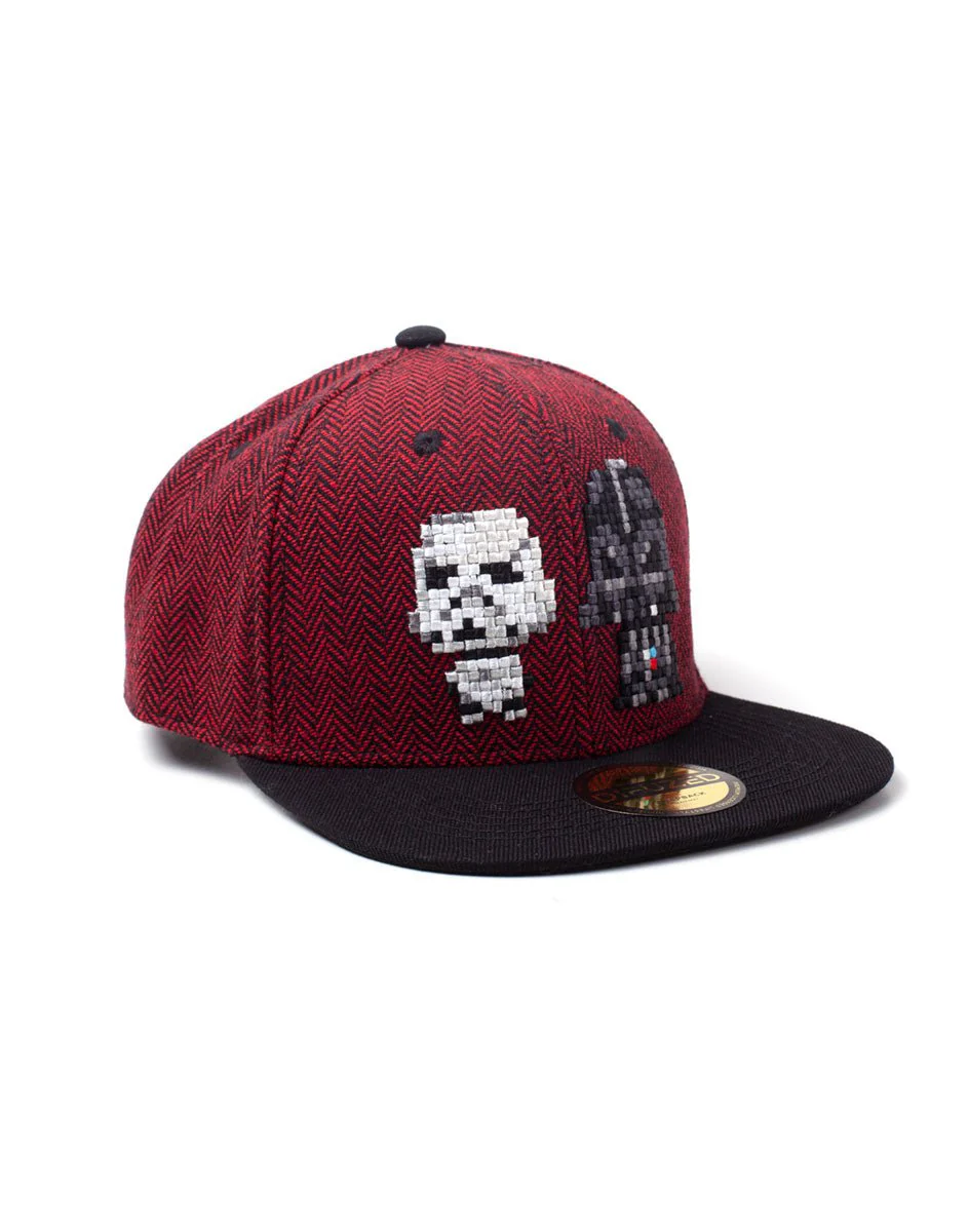 Star Wars Pixel Darth Vader & Stromtrooper Snapback - Image 2