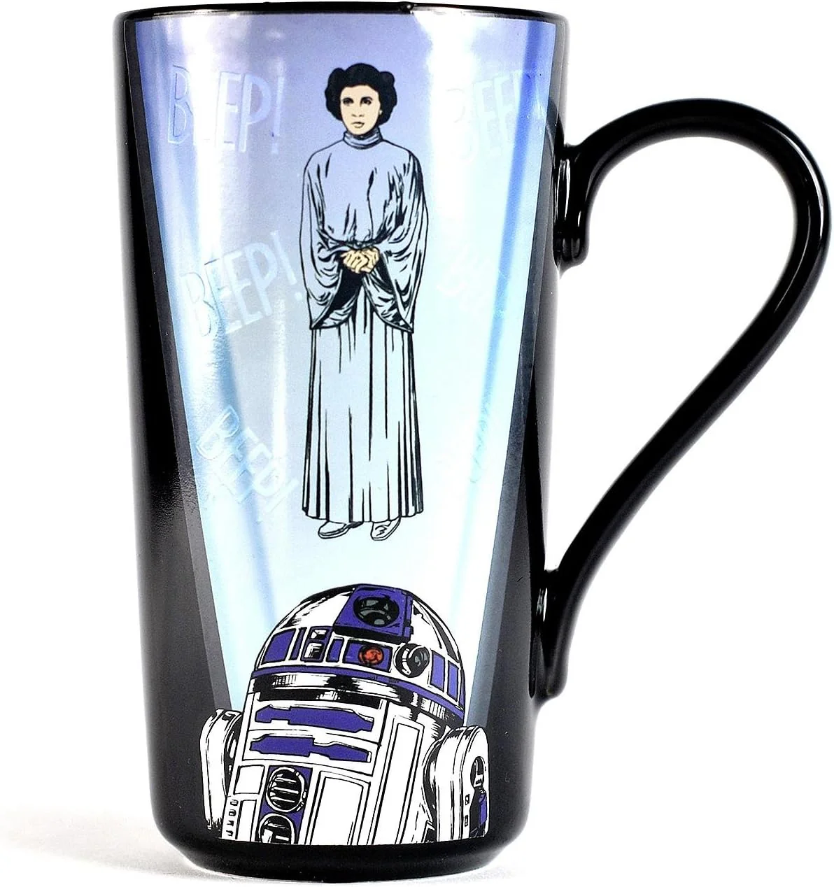 Star Wars Princess Leia Hologram Heat Changing Latte Mug - Image 3
