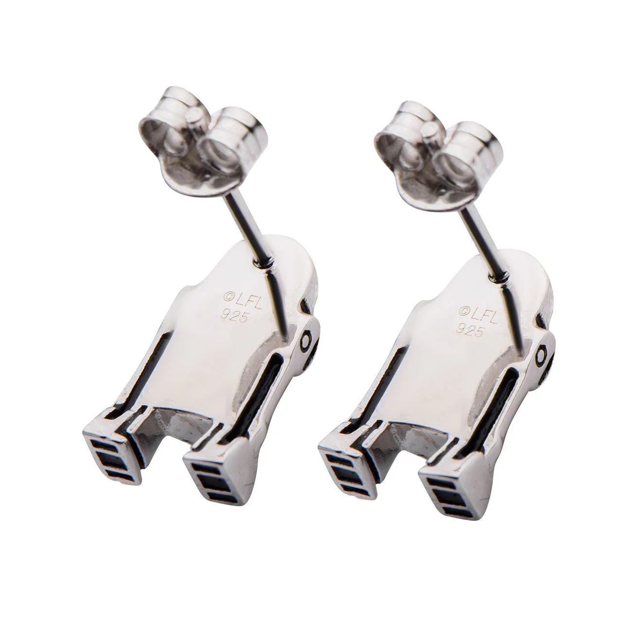 Star Wars R2-D2 Sterling Silver Earrings - Image 2