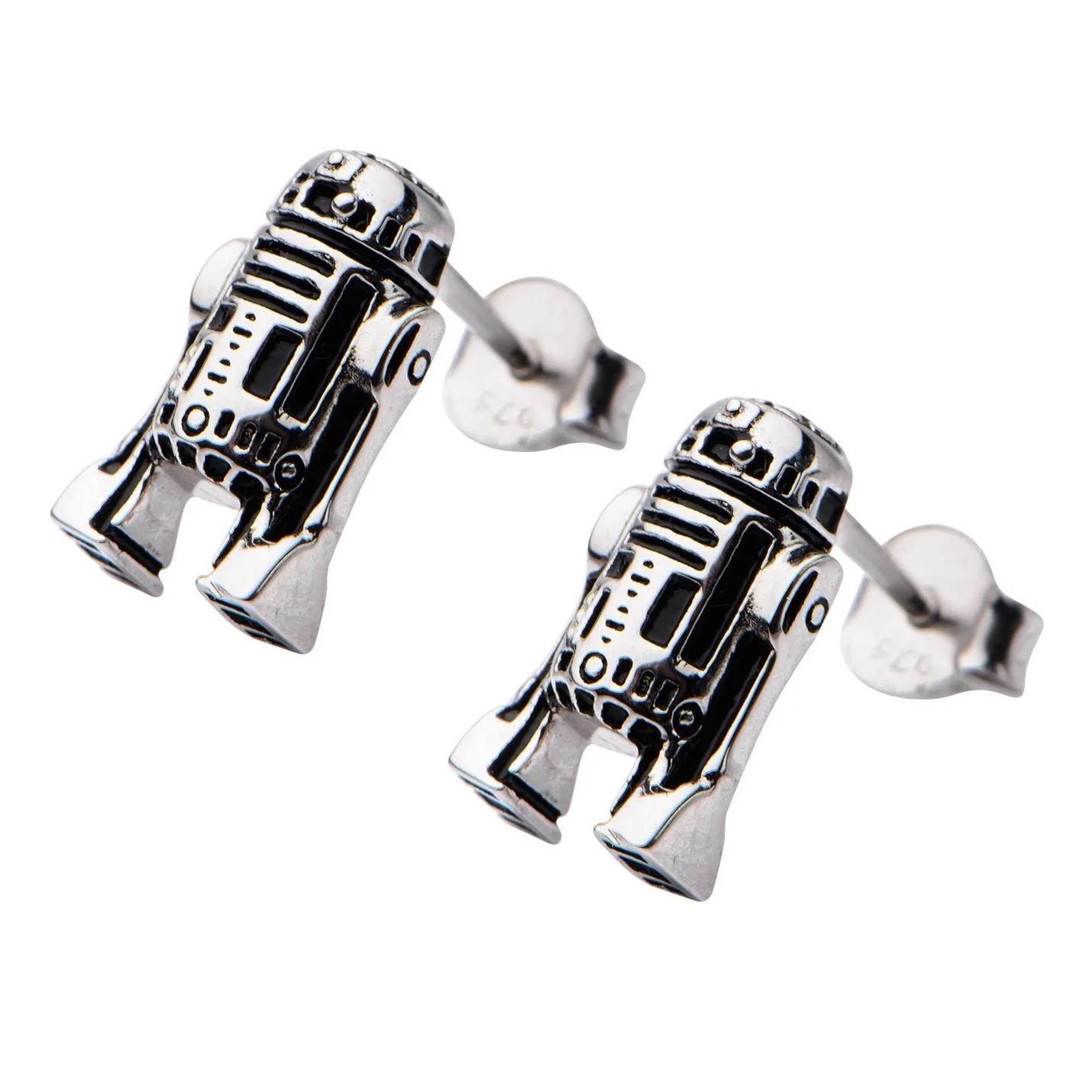 Star Wars R2-D2 Sterling Silver Earrings - Image 3