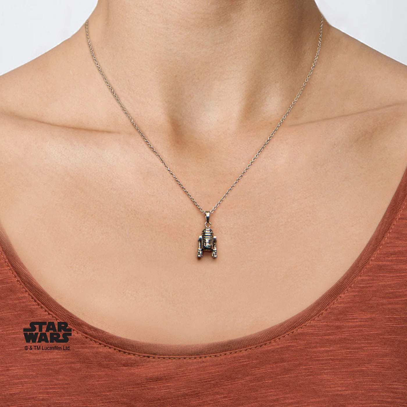 Star Wars R2-D2 Sterling Silver Pendant - Image 2