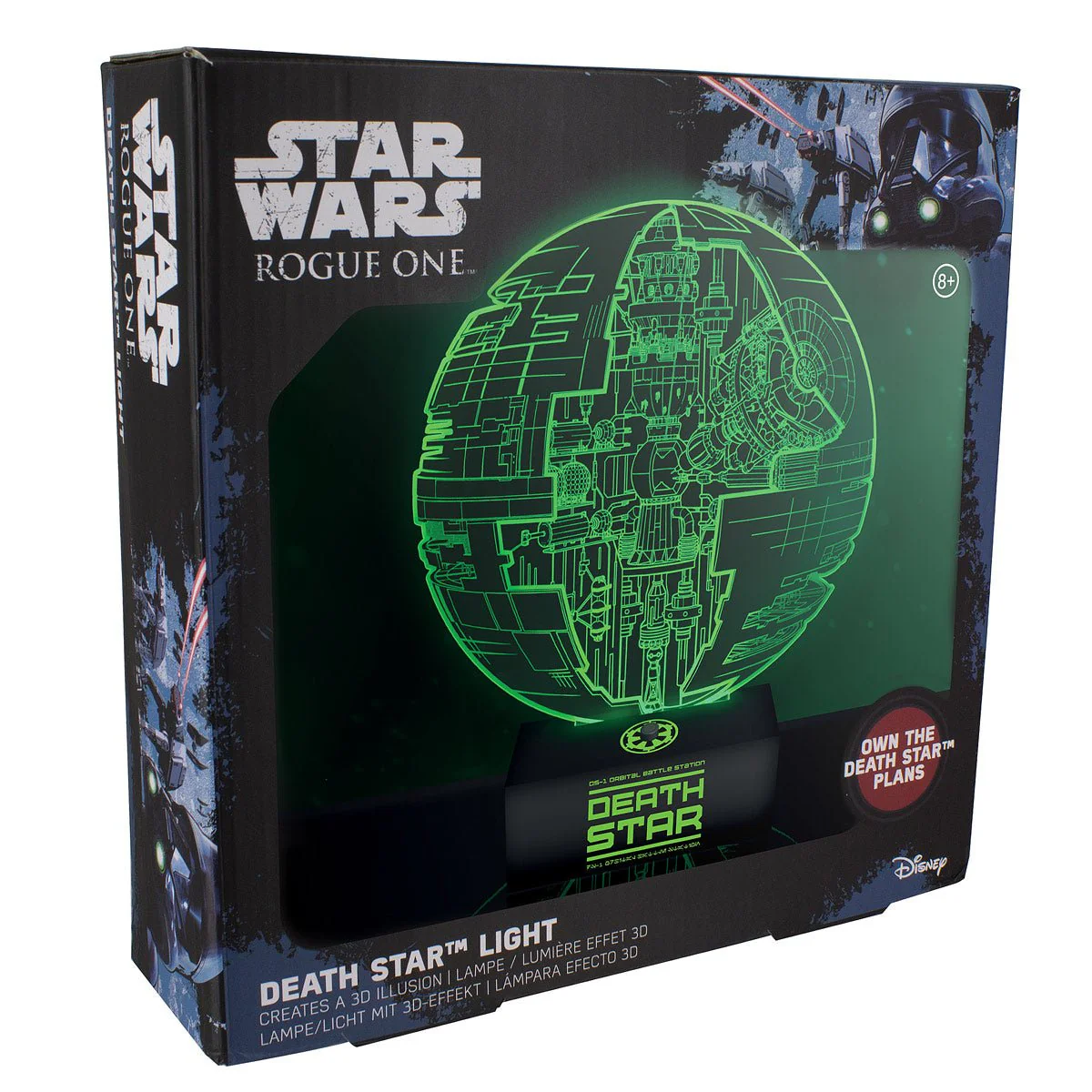 Star Wars Rogue One 3D Death Star Plans Light - Image 2