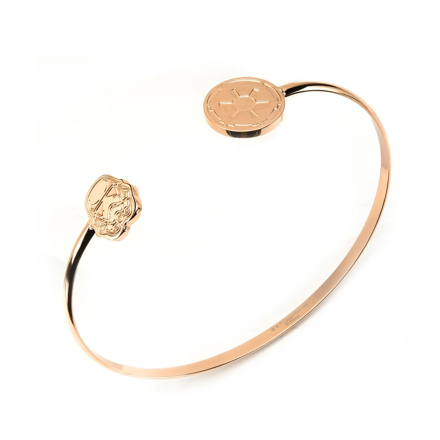 Star Wars Storm Trooper Rose Gold Stainless Steel Bangle - Image 3