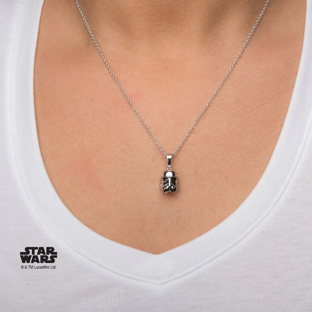 Star Wars Storm Trooper Sterling Silver Pendant - Image 2