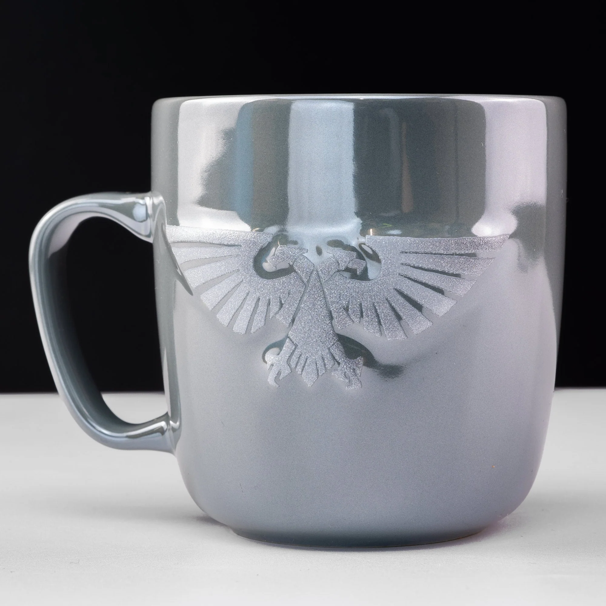 Warhammer 40k Metallic Space Marine Ceramic Mug - Image 2