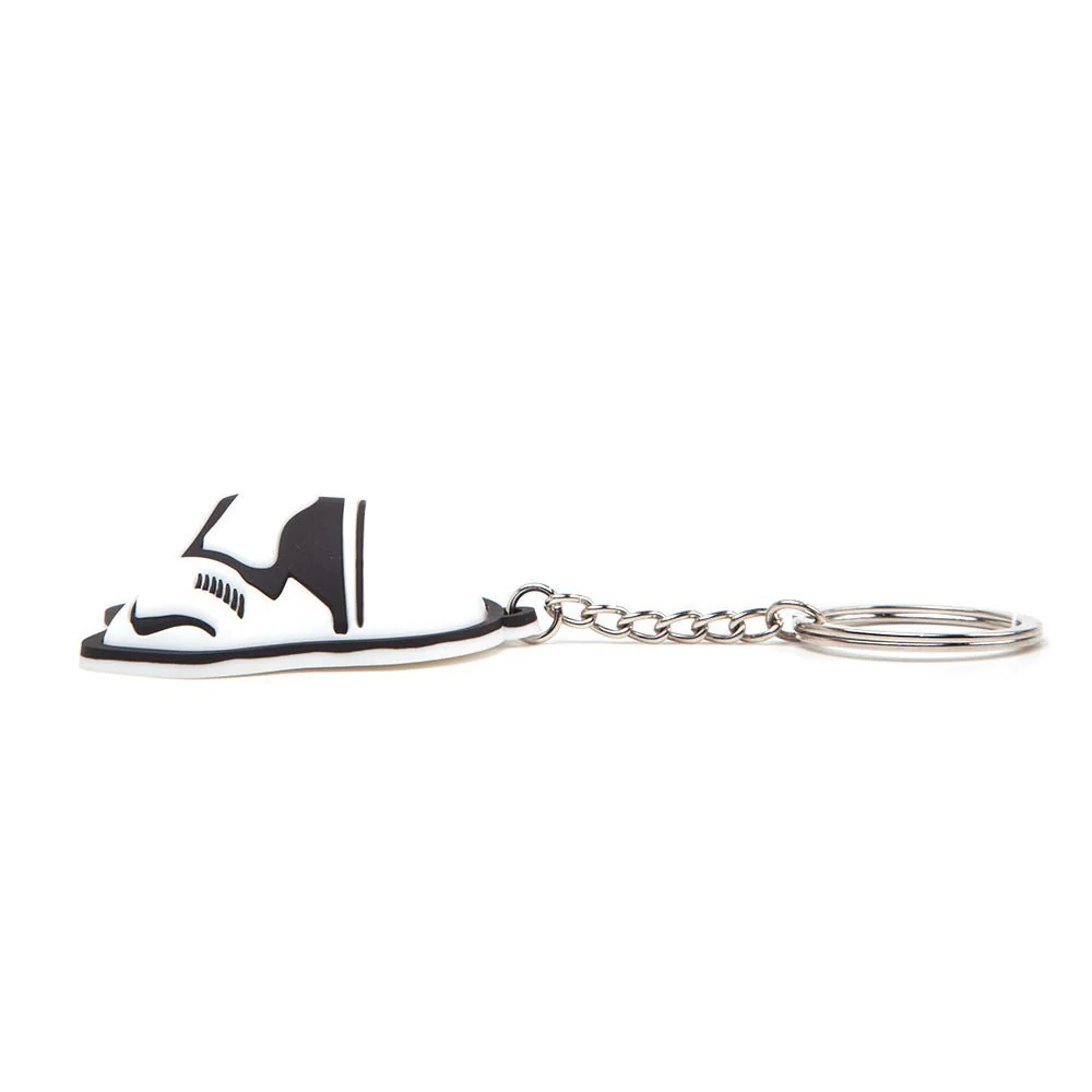 Star Wars Stormtrooper Mask 3D Rubber Key Chain - Image 2