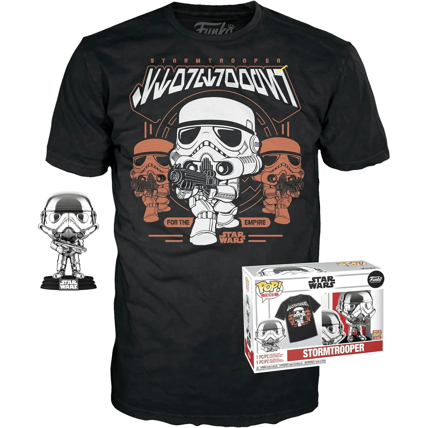 Star Wars Stormtrooper Pop! Vinyl and Tee Set - Image 3