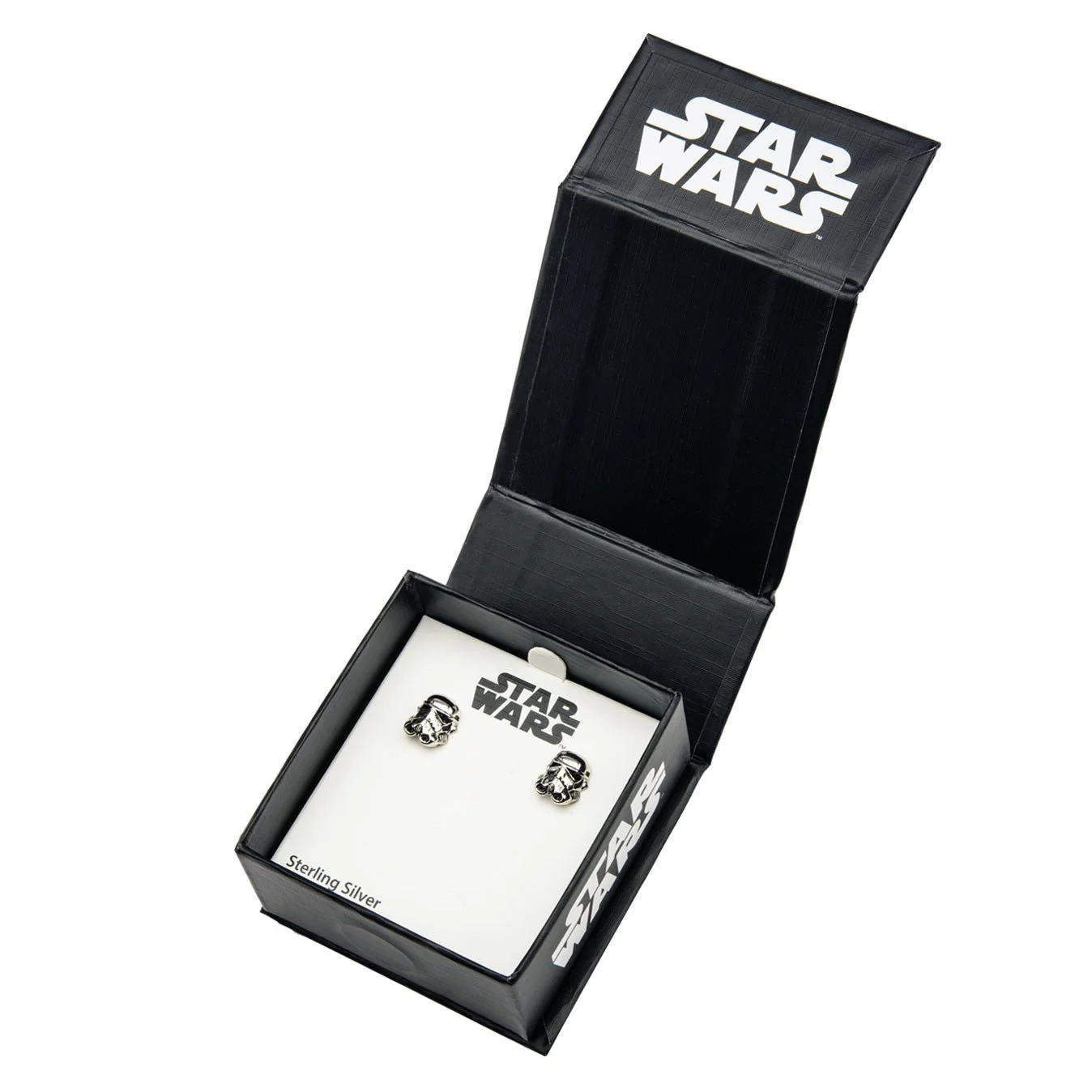 Star Wars Stormtrooper Sterling Silver Earrings - Image 4